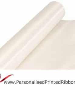 White Extra Wide Satin Ribbon 290mm -  20 metre Roll