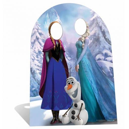 Disney Frozen Anna, Elsa & Olaf Stand-in Cardboard Cutout