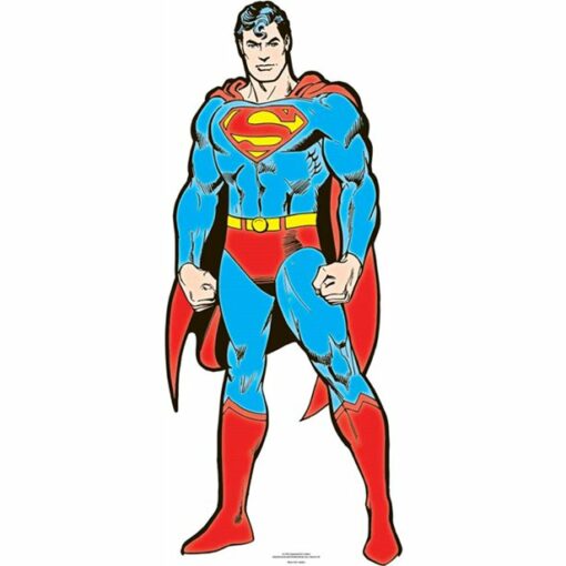 Superman DC Comics Mini Cardboard Cutout