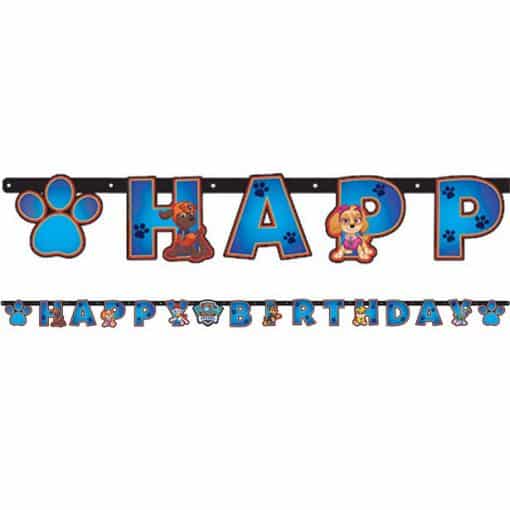 Buy Paw Patrol Party Happy Birthday Banner