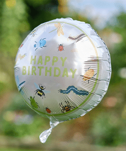 Bug & Insect Themed Happy Birthday Foil Balloon