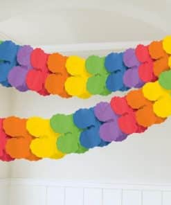 Rainbow Paper Garland Decoration