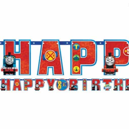 Thomas The Tank Engine Party Add An Age Letter Banner