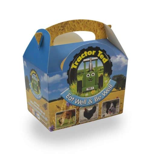 Tractor Ted Party Food Box - each