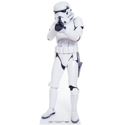 Stormtrooper Mini Cardboard Cutout