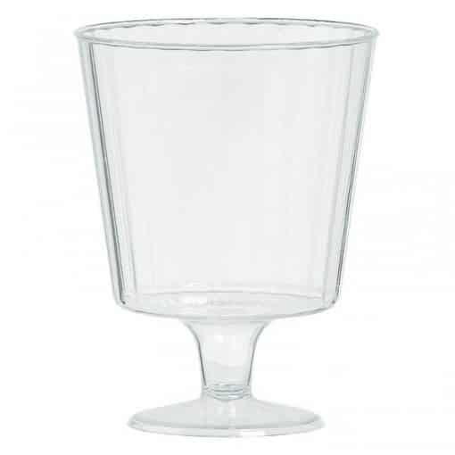 Clear Plastic Small Wine Glasses