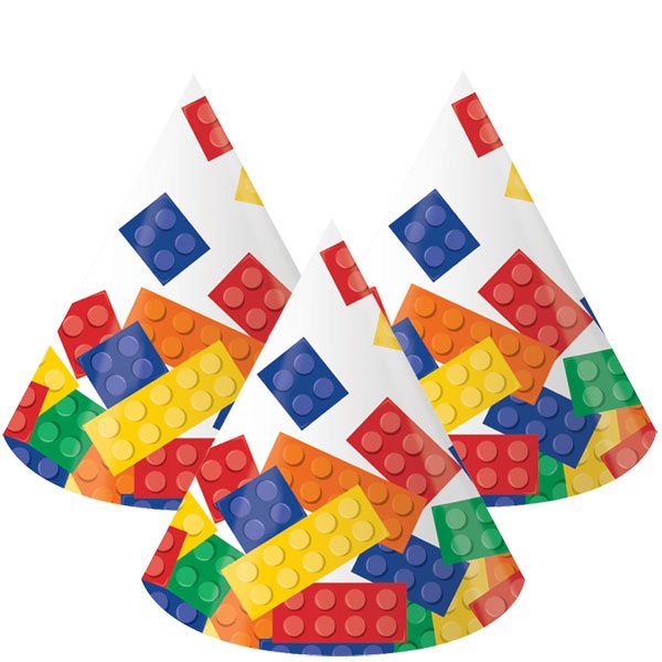 Lego discount party hats