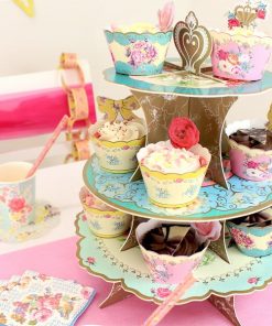 Truly Scrumptious Cup Cake 3 Tier Stand