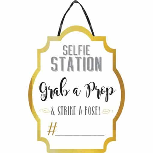 Photo Booth Selfie Station Customisable Sign