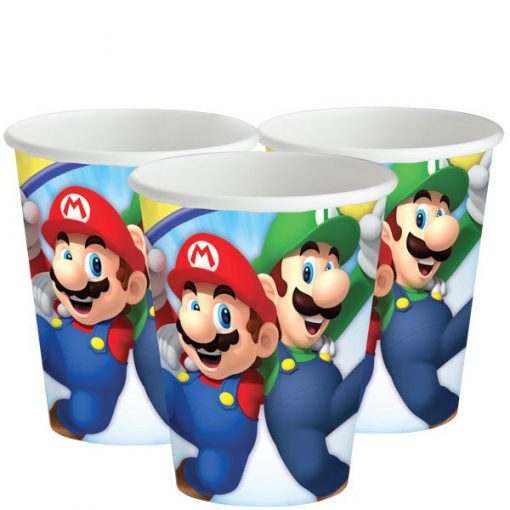 Super Mario Party Paper Cups