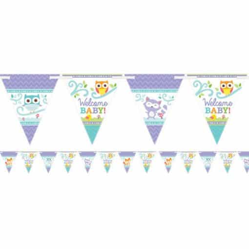 Woodland Baby Party Bunting