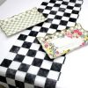 Alice in Wonderland Party Themed Truly Alice Check Table Runner