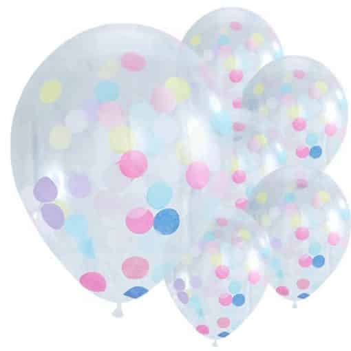 Pick & Mix Party Confetti Latex Balloons