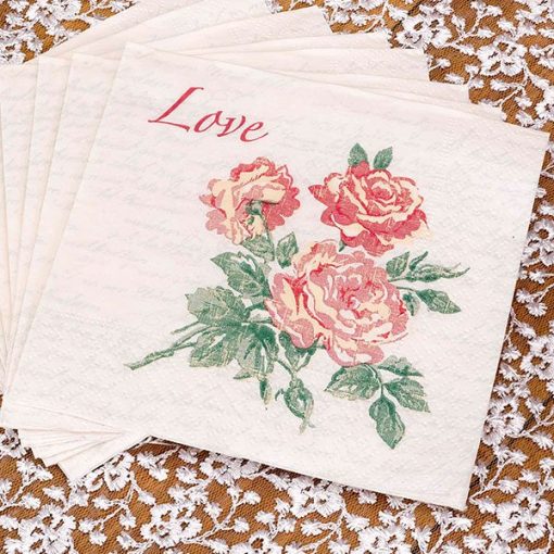 Wedding With Love Napkins