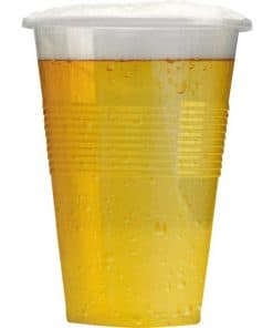 Clear Plastic Pint Glass