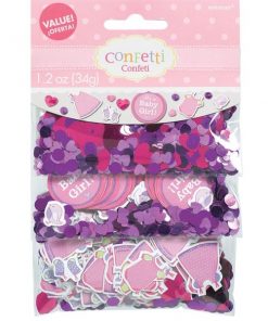 Girl's Shower With Love Party Confetti Pack