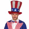 American Flag Top Hat