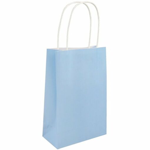 Baby Blue Paper Party Bag -