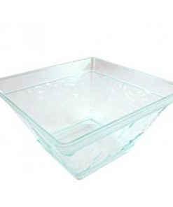 Clear Glazz PlasticCube Serving Bowl