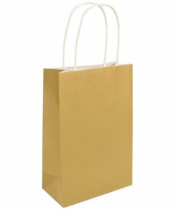 Gold Paper Party Bag