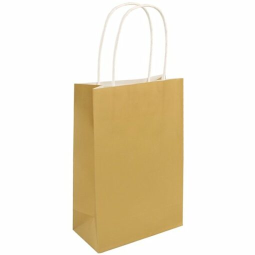 Gold Paper Party Bag