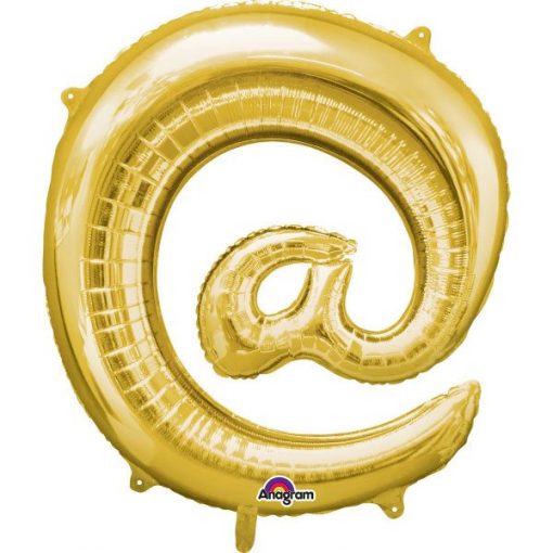 Gold Letter @ Foil Balloon