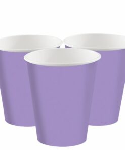 Purple Paper Cups