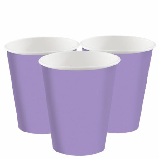 Purple Paper Cups