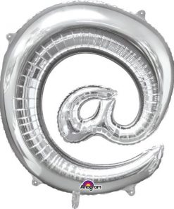 Silver Letter @ Foil Balloon