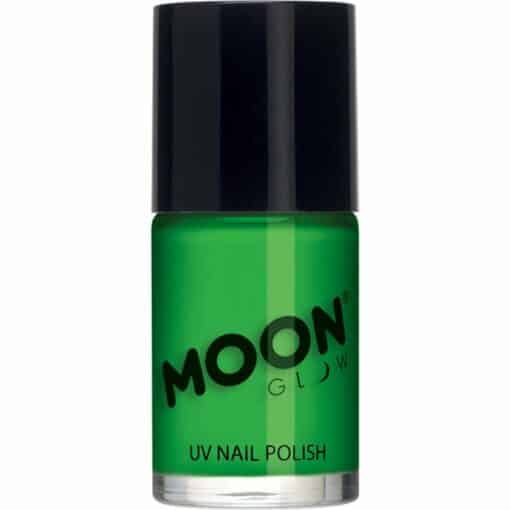 Green UV Nail Varnish Polish