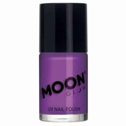 Purple UV Nail Varnish Polish