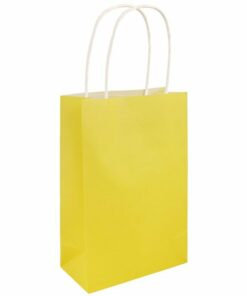 Yellow Paper Party Bag