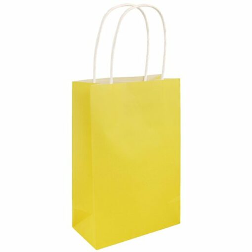 Yellow Paper Party Bag