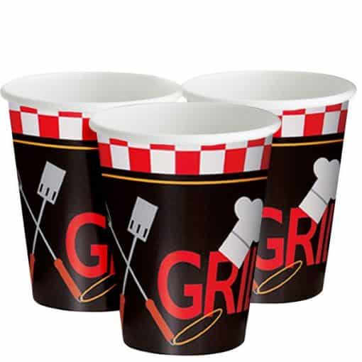 Backyard BBQ Party Paper Cups