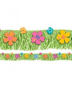 Hibiscus Fringe Banner Hawaiian Decoration