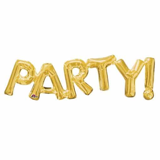 PARTY Gold Foil Balloon