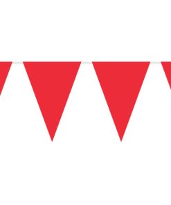 Red Plastic Bunting