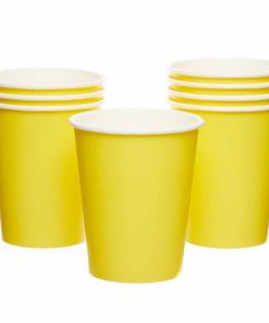 Yellow Paper Cups