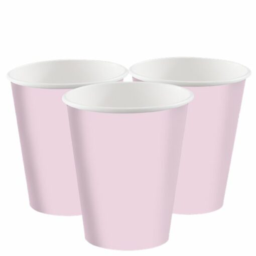 Baby Pink Paper Cups