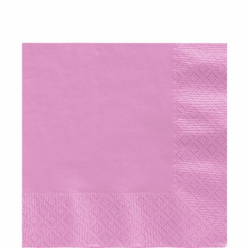 Bright Pink Paper Napkins