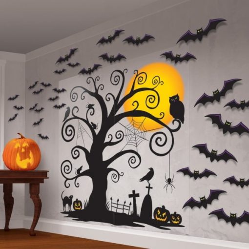 Halloween Creepy Tree Scene Kit