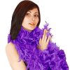 Purple Deluxe Feather Boa