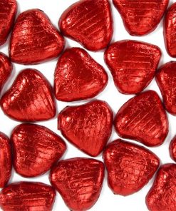 Red Foil Chocolate Hearts
