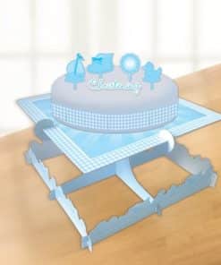 Christening Booties Blue Party Cake Decorating Kit