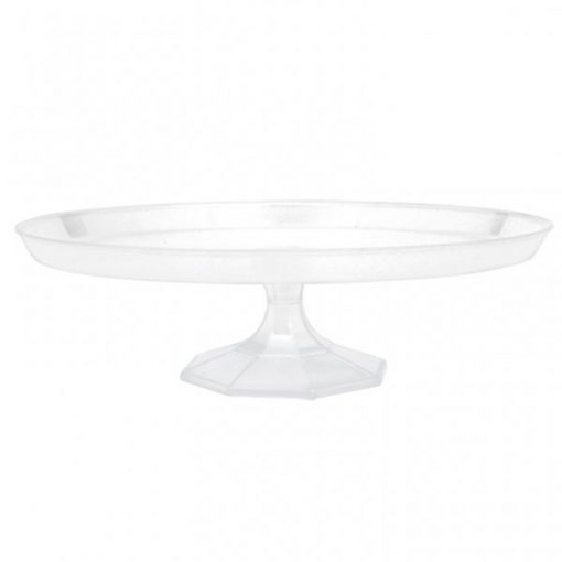 Clear Plastic Dessert Cake Stand