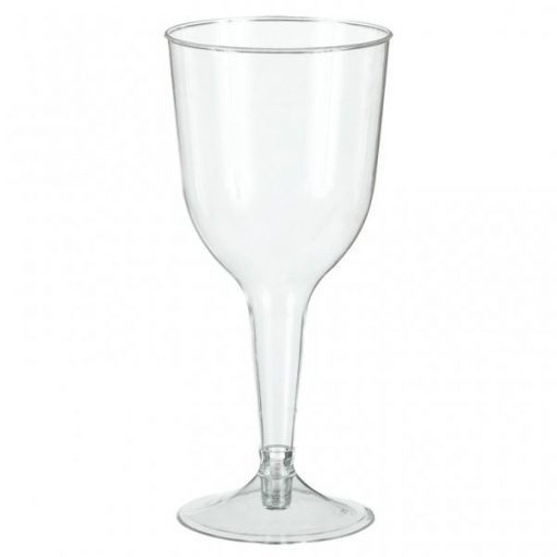 Clear Plastic Wine Glasses