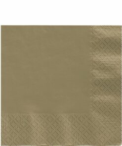 Gold Paper Napkins