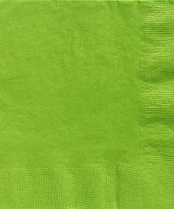 Lime Green Paper Dinner Napkins