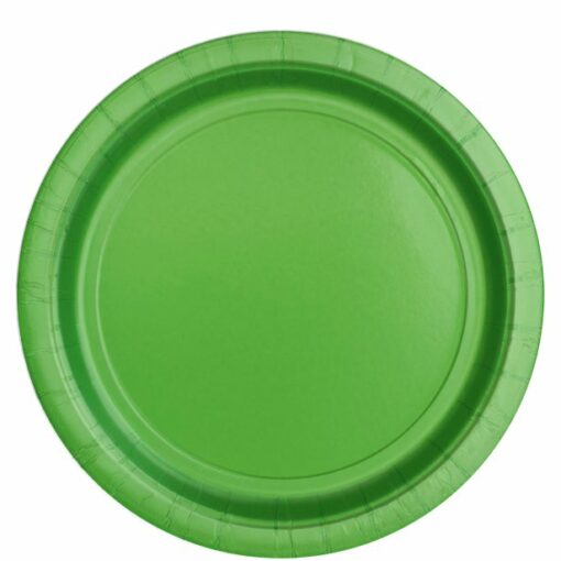 Lime Green Paper Plates