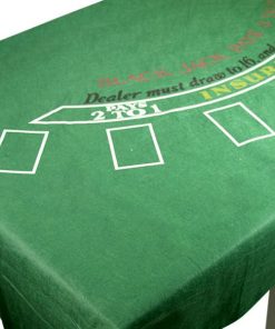 Casino Blackjack Felt Tablecover